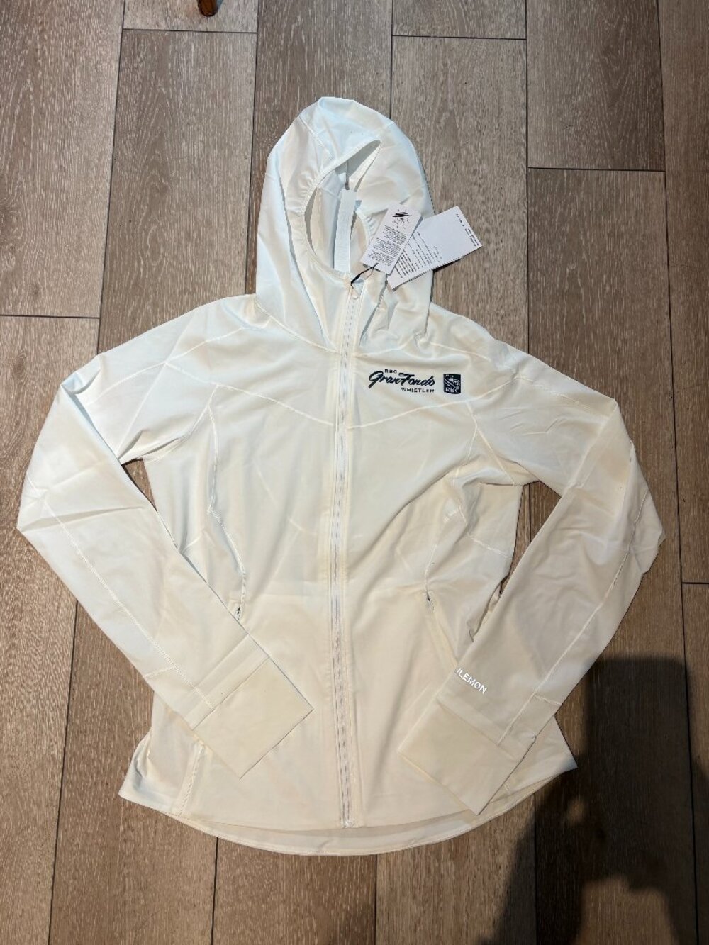 Lululemon Mist Over Windbreaker | RBC GranFondo Whistler | NWT | Size 8
